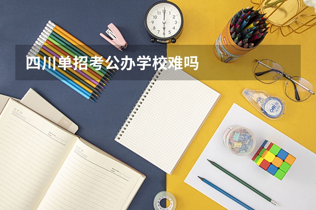四川单招考公办学校难吗