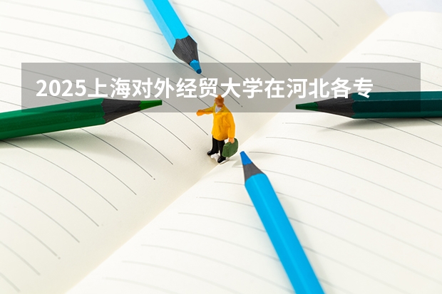 2025上海对外经贸大学在河北各专业招生人数汇总（2026参考）