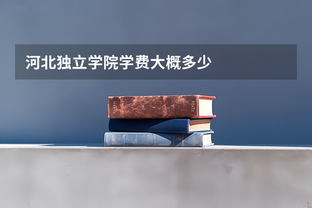 河北独立学院学费大概多少