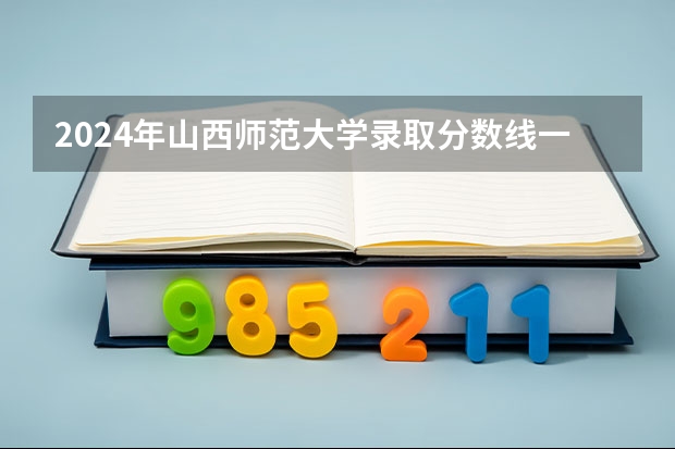 2024年山西师范大学录取分数线一览表
