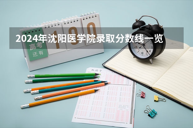 2024年沈阳医学院录取分数线一览表