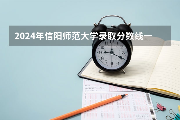 2024年信阳师范大学录取分数线一览表