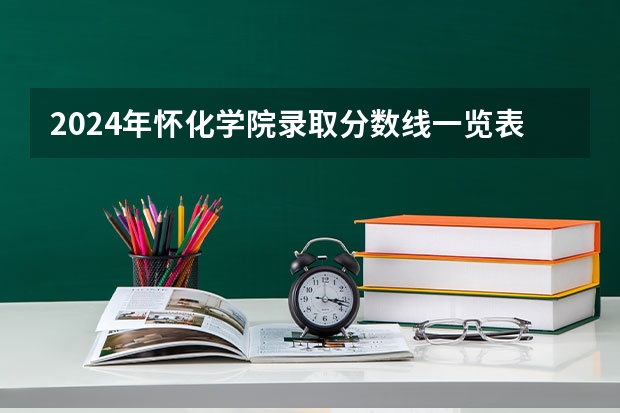 2024年怀化学院录取分数线一览表