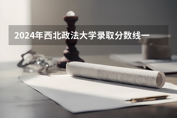 2024年西北政法大学录取分数线一览表