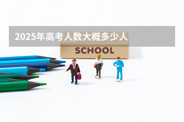 2025年高考人数大概多少人
