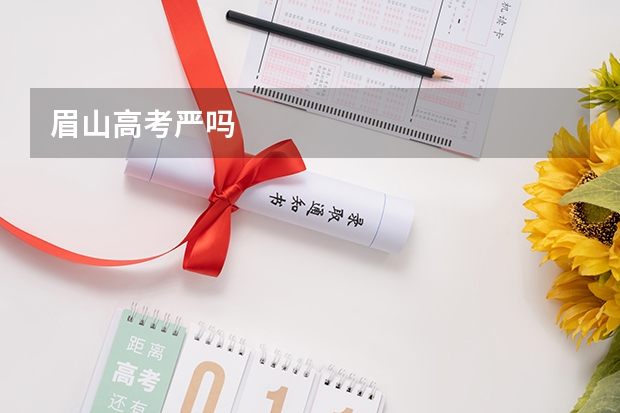 眉山高考严吗