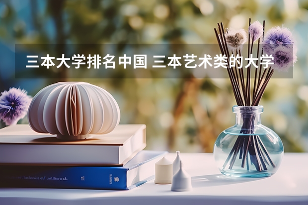 三本大学排名中国 三本艺术类的大学排名？