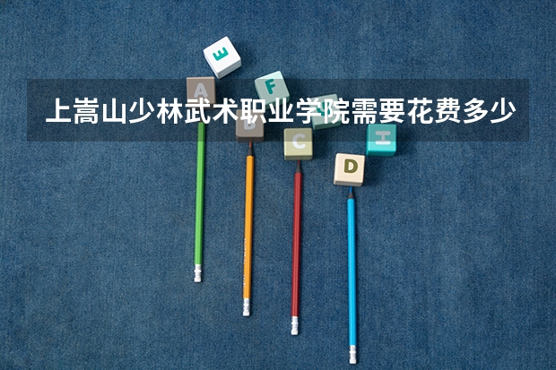 上嵩山少林武术职业学院需要花费多少钱 录取规则如何