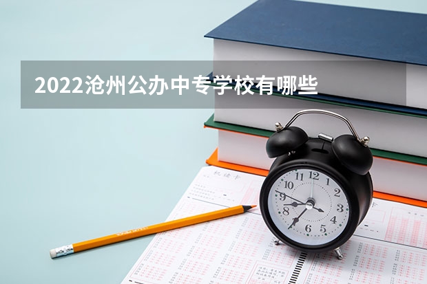 2022沧州公办中专学校有哪些