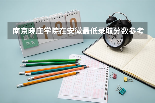 南京晓庄学院在安徽最低录取分数参考
