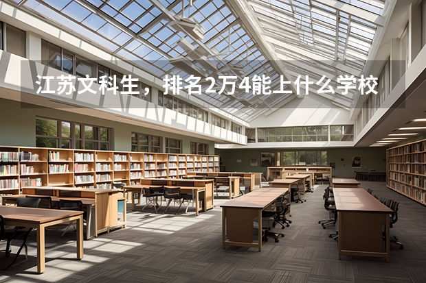 江苏文科生，排名2万4能上什么学校