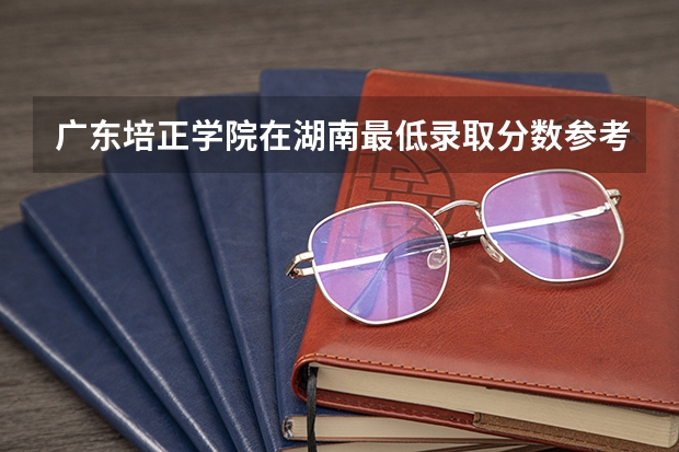 广东培正学院在湖南最低录取分数参考