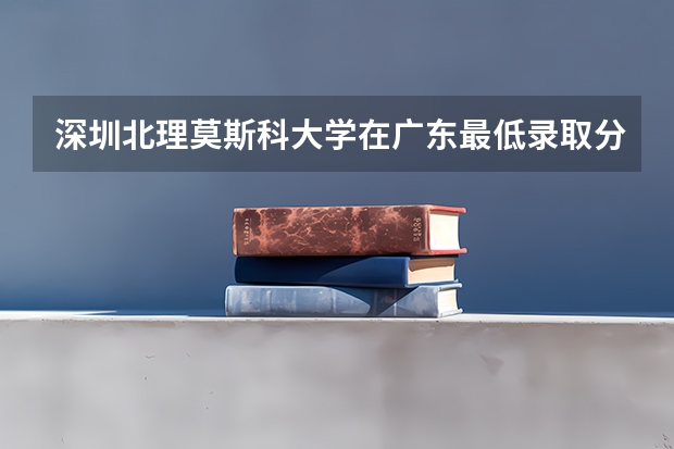 深圳北理莫斯科大学在广东最低录取分数参考