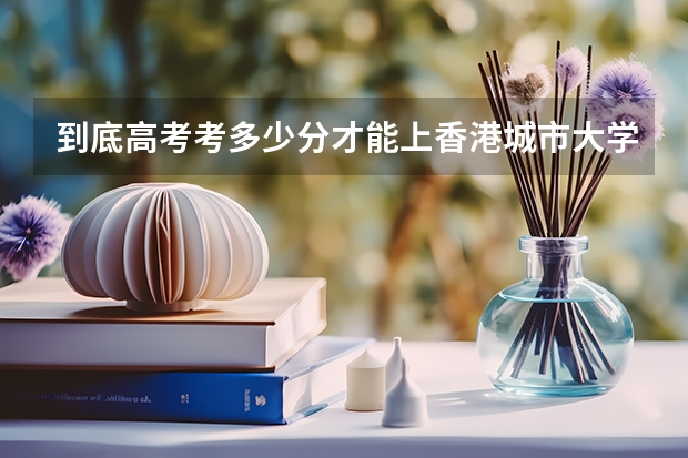 到底高考考多少分才能上香港城市大学啊？
