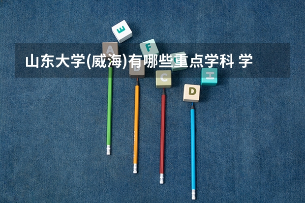 山东大学(威海)有哪些重点学科 学科评估名单一览表