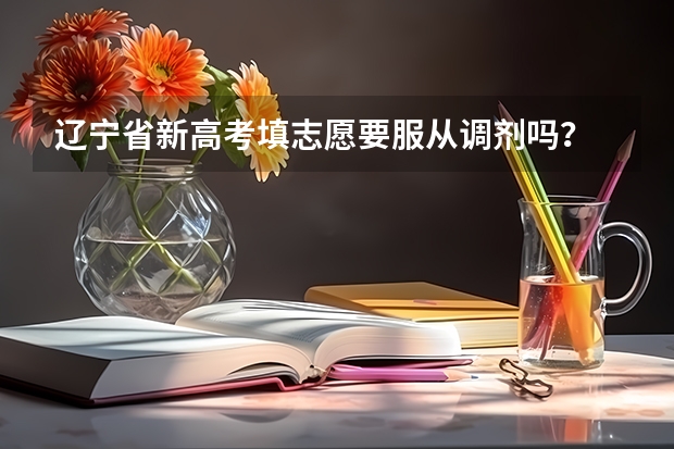 辽宁省新高考填志愿要服从调剂吗?