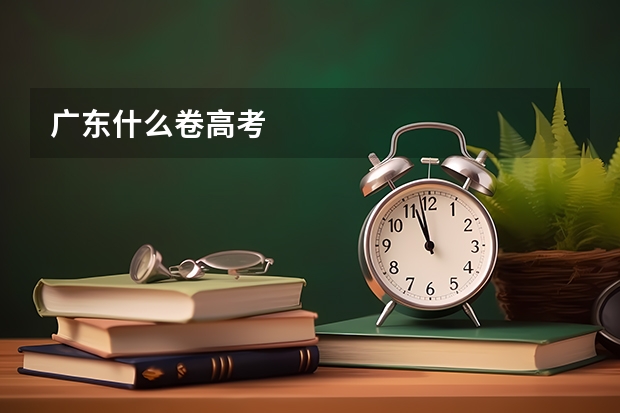 广东什么卷高考