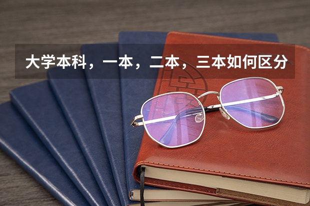 大学本科，一本，二本，三本如何区分