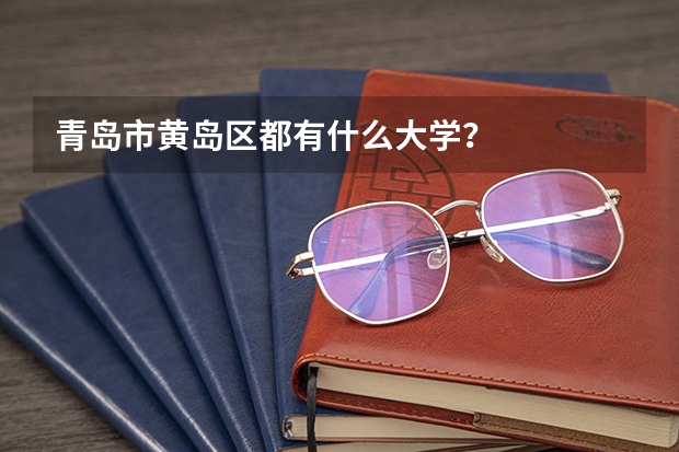 青岛市黄岛区都有什么大学？