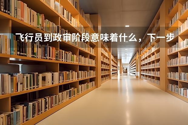 飞行员到政审阶段意味着什么，下一步是什么？请问？
