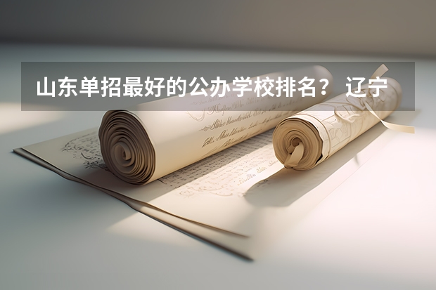 山东单招最好的公办学校排名？ 辽宁省单招学校排名前十