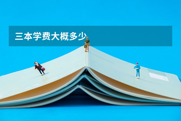 三本学费大概多少