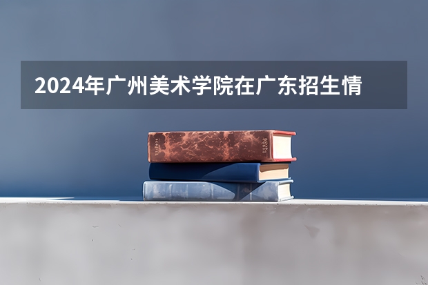 2024年广州美术学院在广东招生情况如何