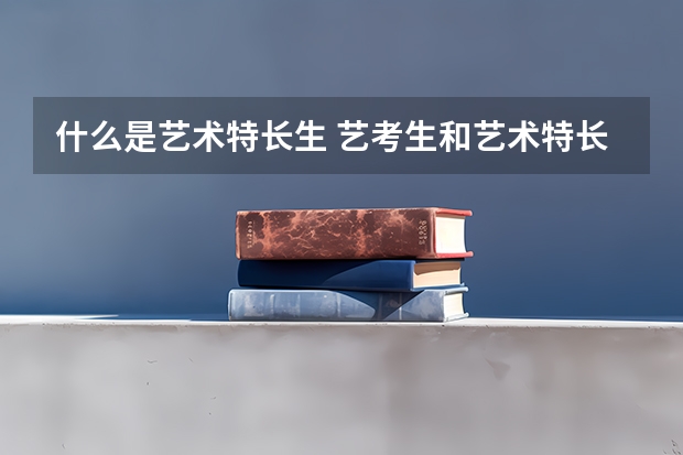 什么是艺术特长生 艺考生和艺术特长生的区别