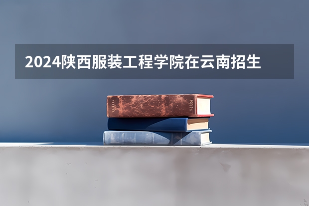 2024陕西服装工程学院在云南招生计划怎么样
