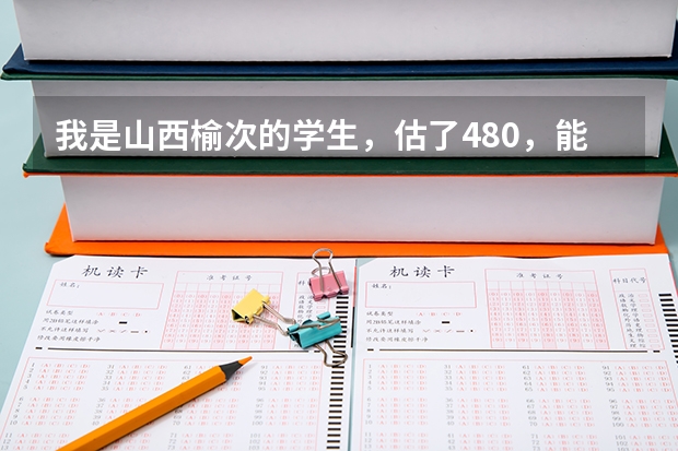我是山西榆次的学生，估了480，能上些什么学校？