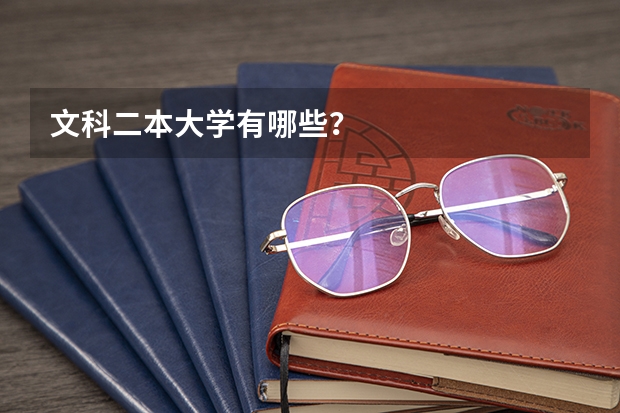 文科二本大学有哪些？