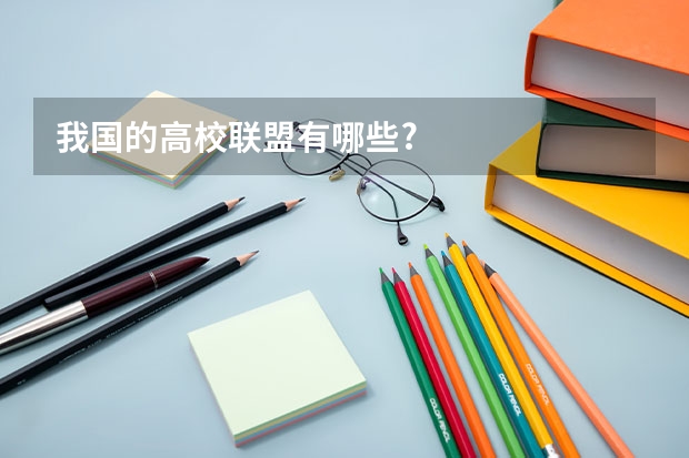 我国的高校联盟有哪些?