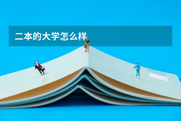 二本的大学怎么样