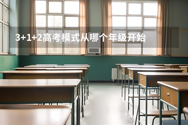 3+1+2高考模式从哪个年级开始
