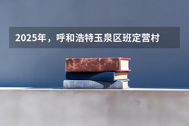 2025年，呼和浩特玉泉区班定营村会有拆迁计划提上日程吗