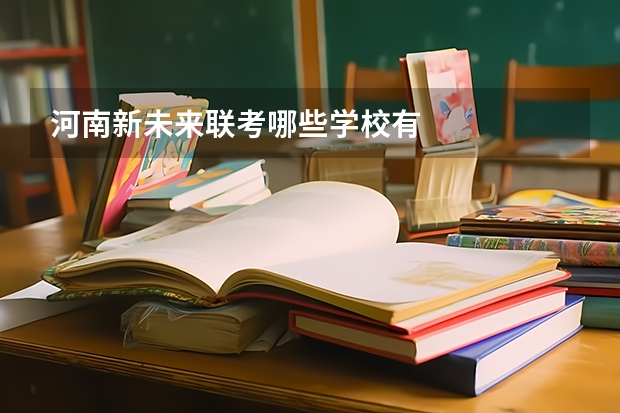 河南新未来联考哪些学校有