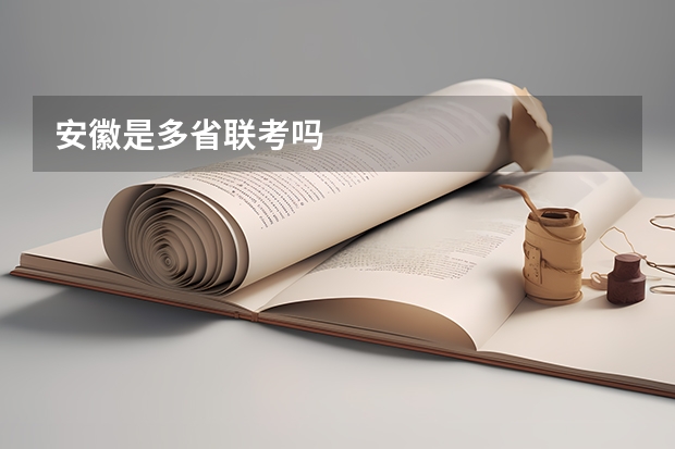 安徽是多省联考吗