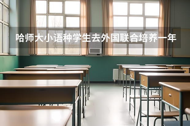 哈师大小语种学生去外国联合培养一年费用大概多少