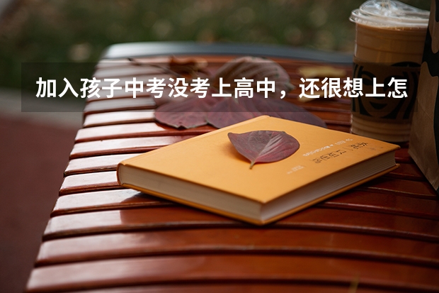 加入孩子中考没考上高中，还很想上怎么办？