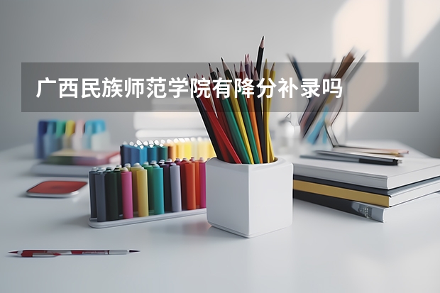 广西民族师范学院有降分补录吗