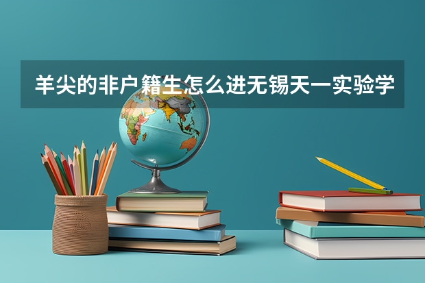 羊尖的非户籍生怎么进无锡天一实验学校