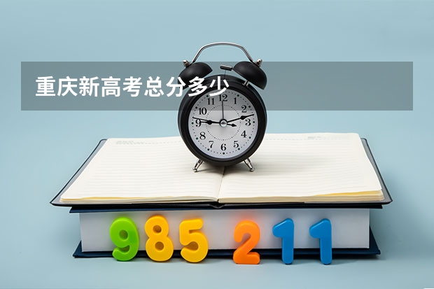 重庆新高考总分多少